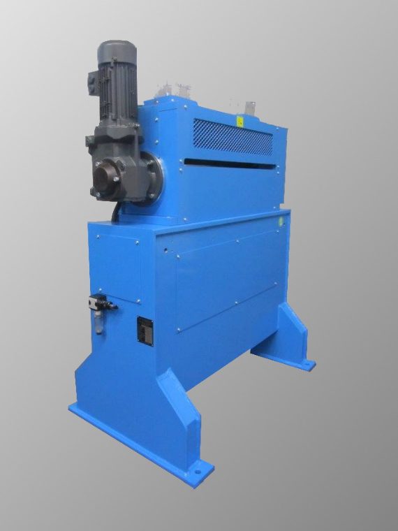 Zugeinheit Modell VE150/360/NC Starke Zugeinheit zum Abziehen und Zuführung von Metallbändern, Drähten und Stangen bis 6 mm