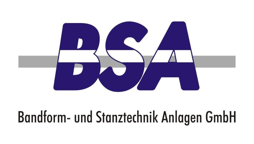BSA GmbH Logo mit Telefonnummer +49(0)2391-952083 und E-Mail Adresse info@bsa-maschinen.de